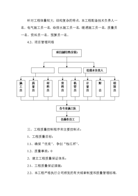 一鼎大廈安裝工程施工組織設計與網絡工程實施方案